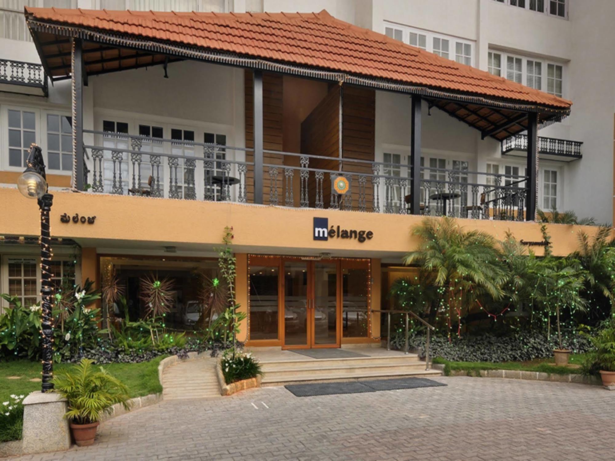 Melange Luxury Service Apartment Bangalore Exteriör bild